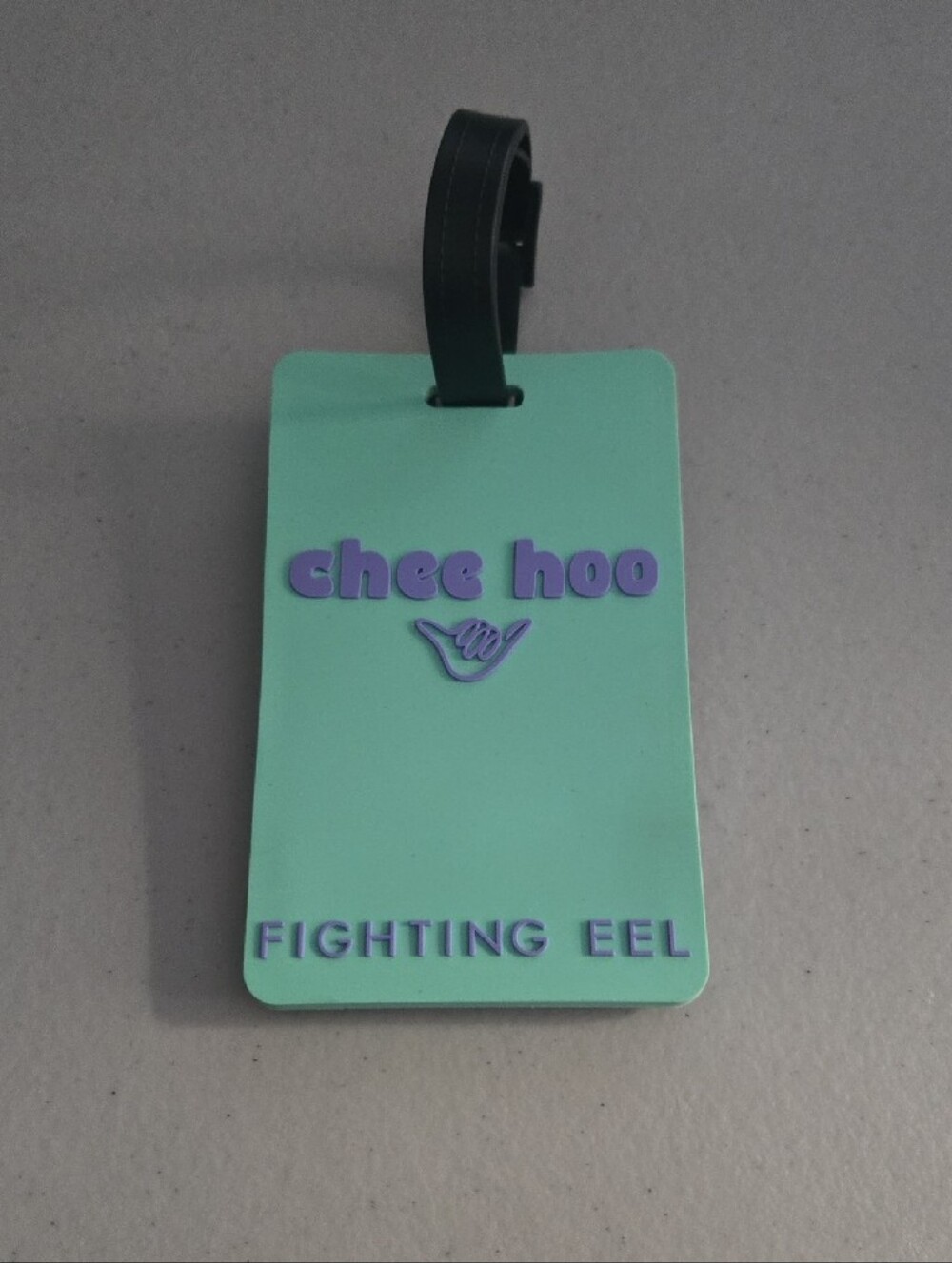 Fighting Eel Luggage Tag